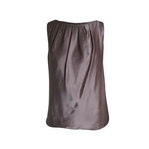 Alberta Ferretti Sleeveless Blouse in Pink Silk